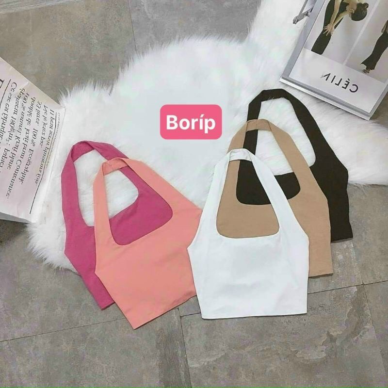 Áo yếm croptop thun borip