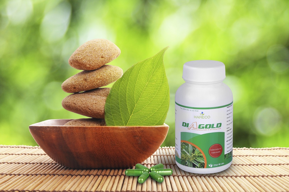 Viên Uống Tiểu Đường DIAGOLD, Giúp Hạ Đường Huyết, Ổn Định Đường Huyết, Ngăn Ngừa Biến Chứng Tiểu Đường,