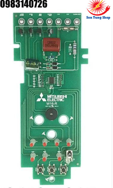 Mạch điều khiển quạt treo tường Mitsubishi W16-R