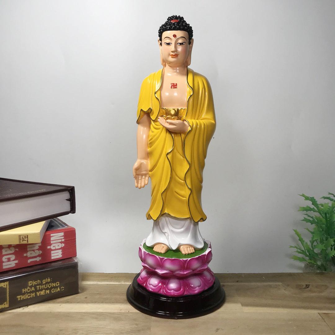 Tượng Đức Phật A Di Đà đứng cao 26cm-Nhiều mẫu
