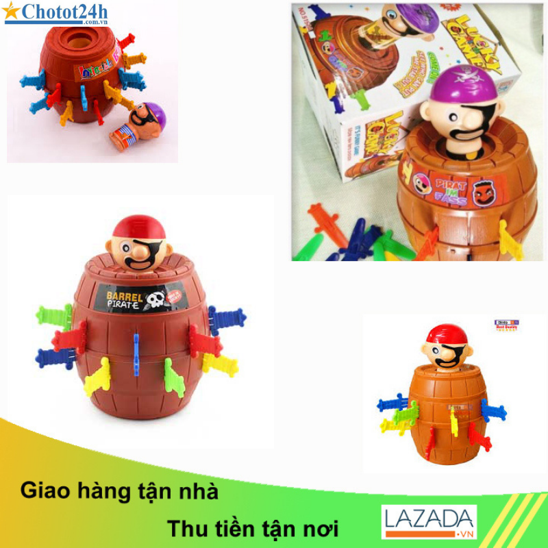 Trò chơi đâm hải tặc size lớn, trò chơi giải trí, xả Stress tuyệt vời SUNHA