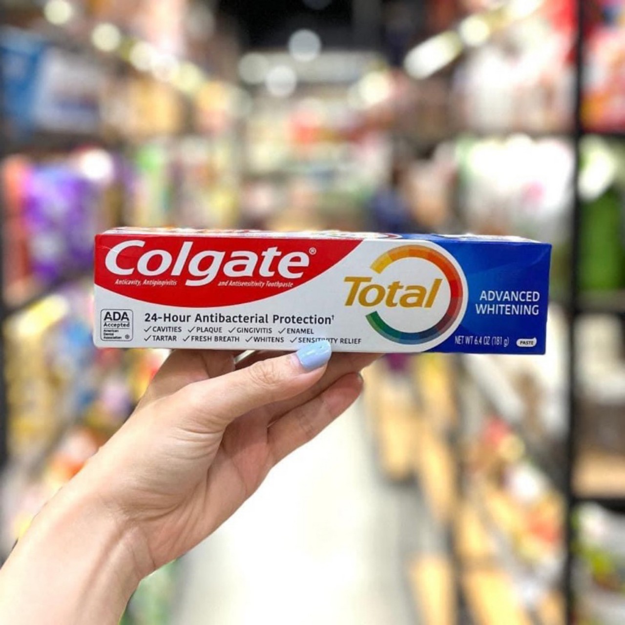 Kem Đánh Răng Colgate Total Advanced Whitening Của Mỹ 181g