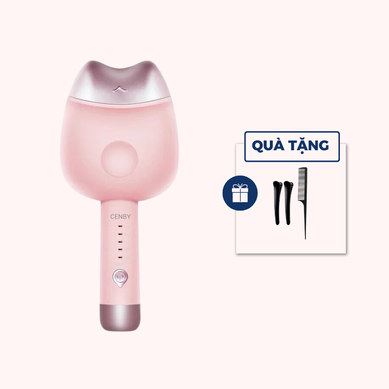 Máy uốn tóc Hippie tạo kiểu tóc xoăn sóng nước CENBY Premium bản nâng cấp - bảo hành 12 tháng
