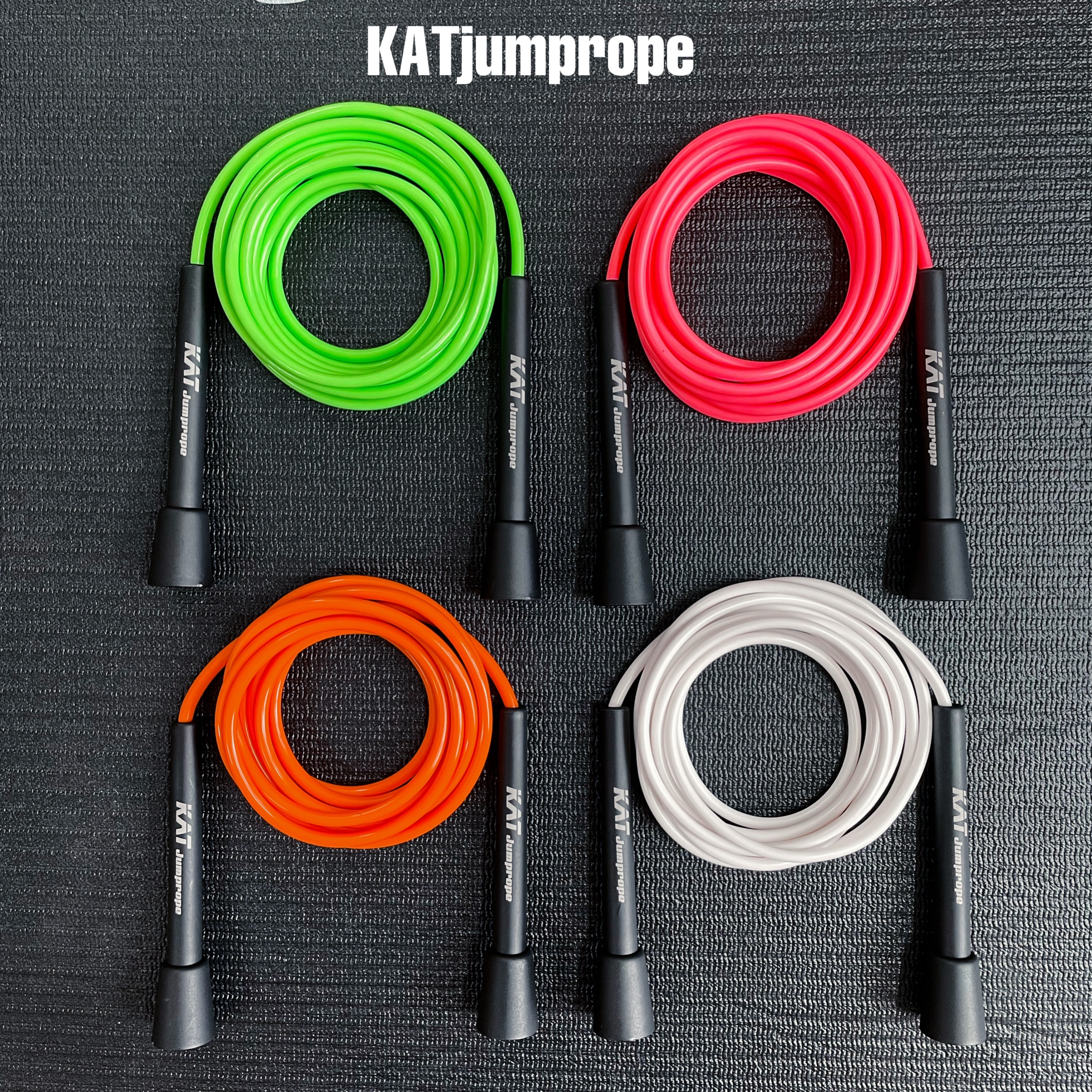 Dây nhảy thể dục, dây nhảy thể thao, dây nhảy tốc độ nhựa PVC 5mm - Katjumprope