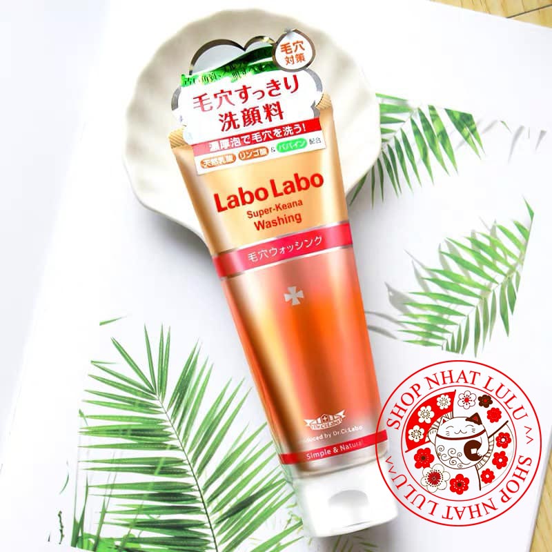 SỮA RỬA MẶT THU NHỎ LỖ CHÂN LÔNG DR.CI LABO LABO LABOLABO NHẬT BẢN