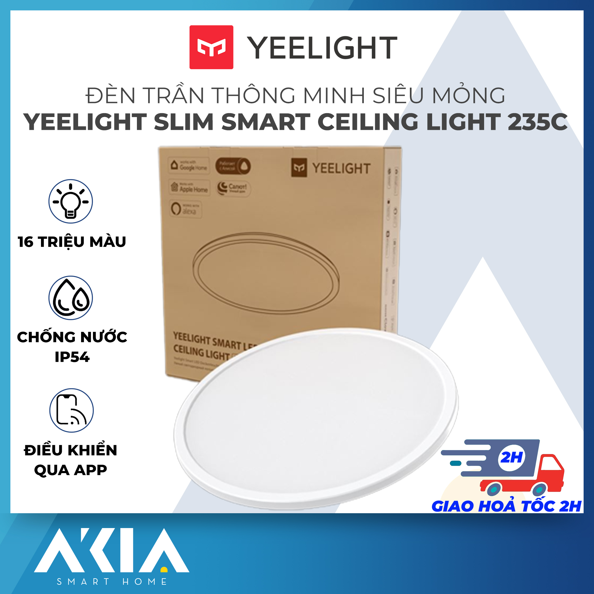 Yeelight Ultra Slim Smart Ceiling Light 235C 300C 400C