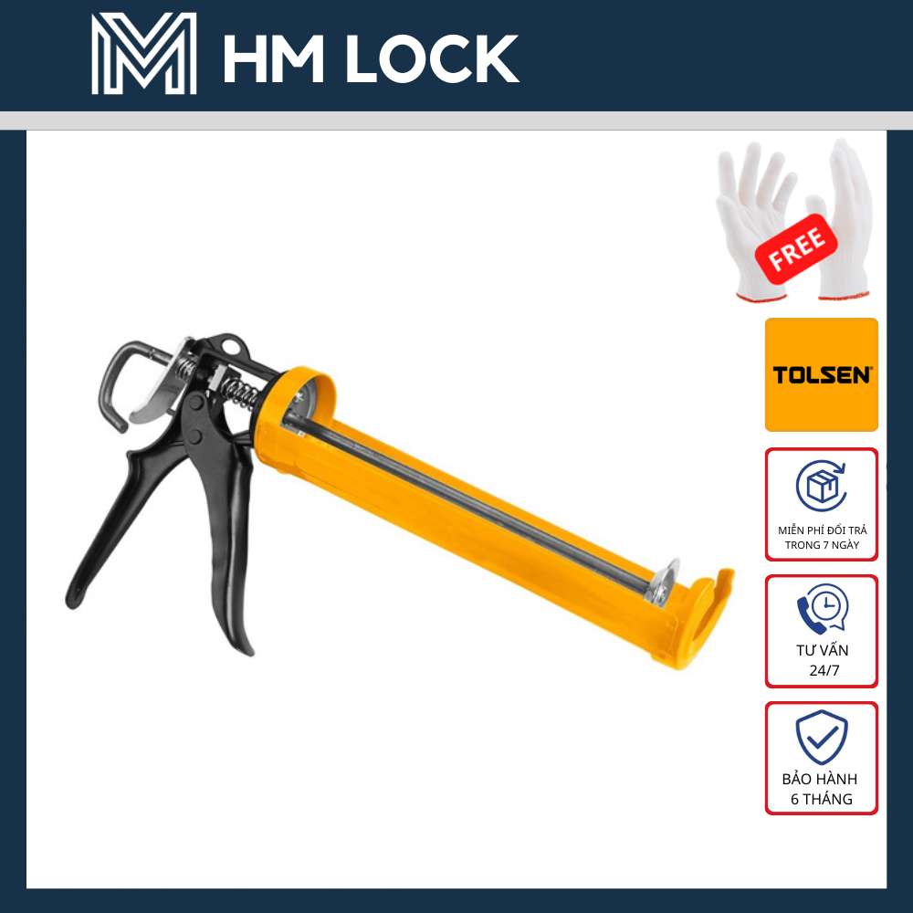 MÁNG BẮN SILICONE 225MM TOLSEN 43050 - HÀNG CHÍNH HÃNG - HM LOCK