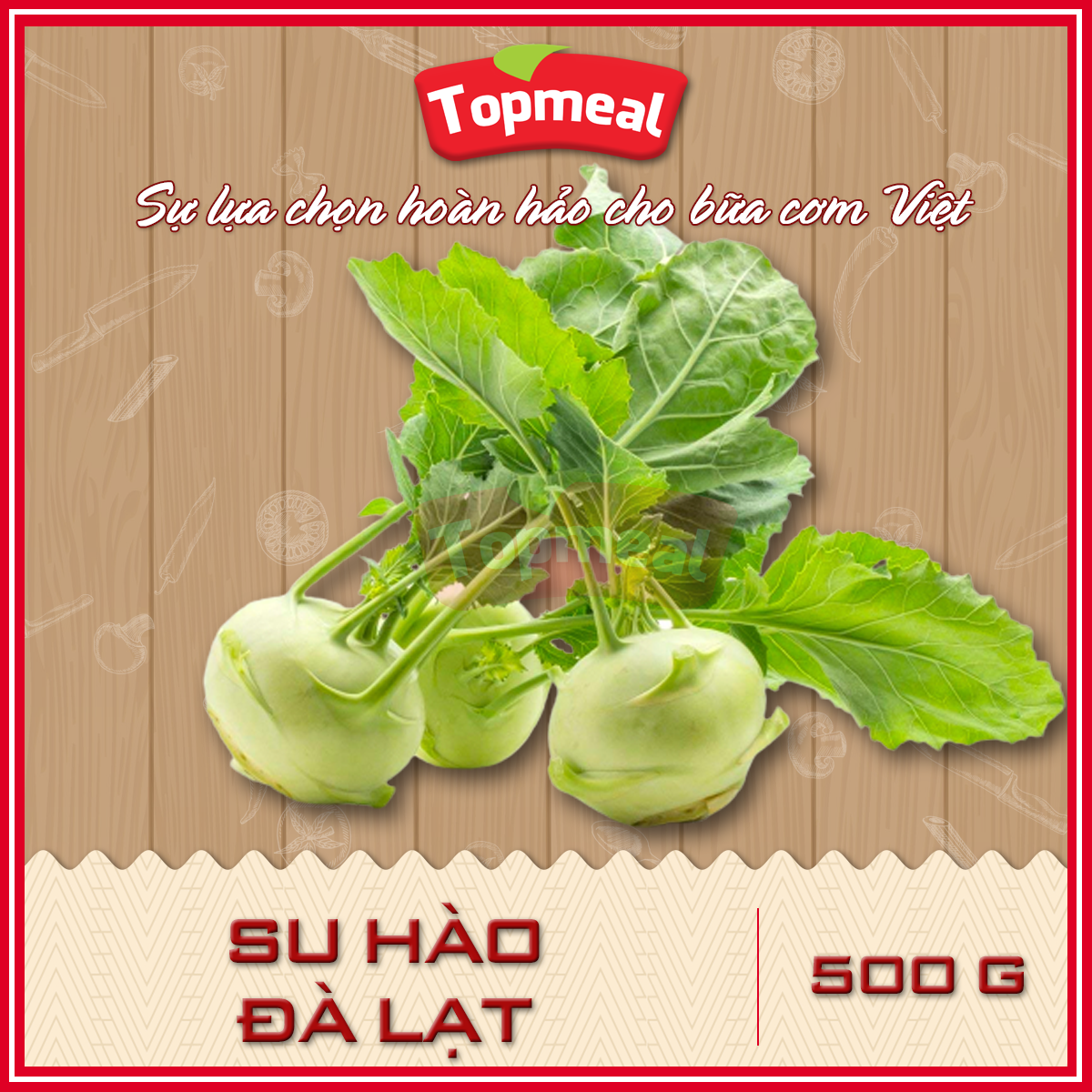 Hcm - su hào đà lạt -