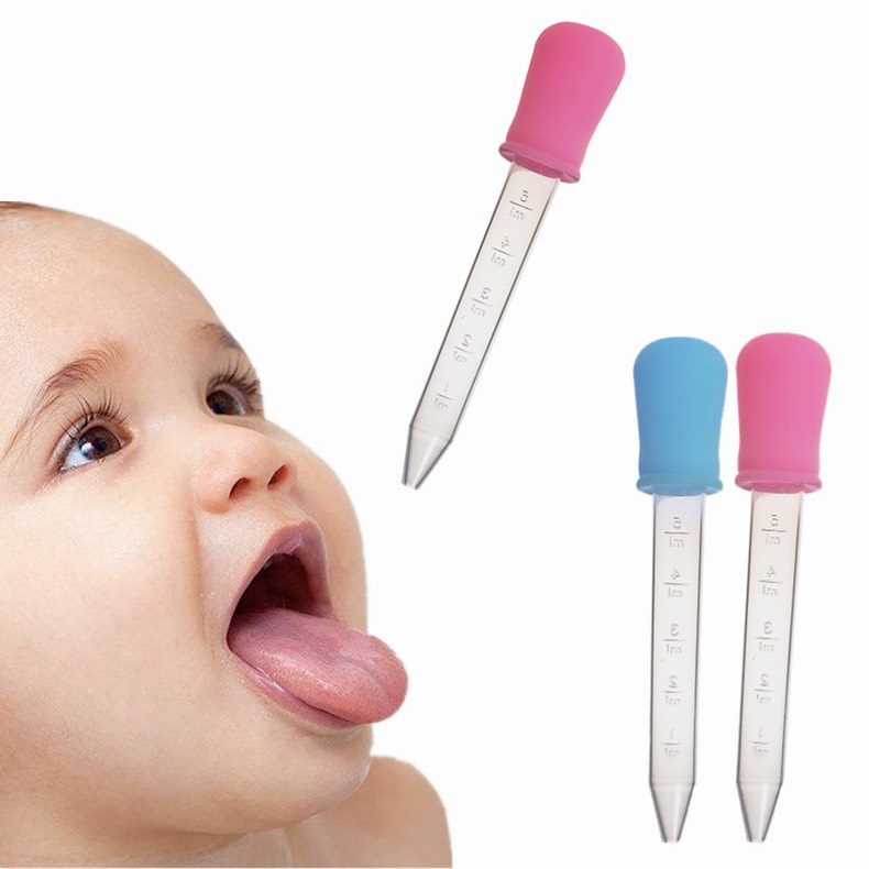 Ống hút, ống bón sữa chia tỷ lệ cho bé