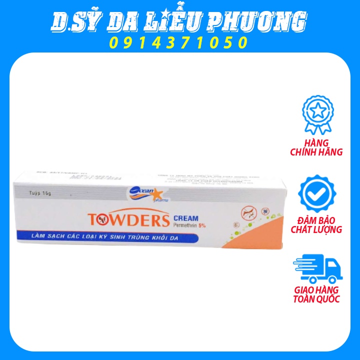 Kem Bôi Towders Cream 15g Towder Cream