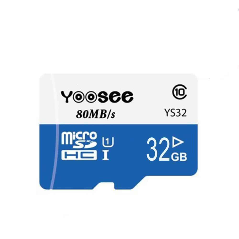 Thẻ nhớ microSDHC Yoosee Extreme Plus 32GB UHS-I U3 4K R90MB/s W40MB/s (Trắng xanh) - chuyên camera và điện thoại