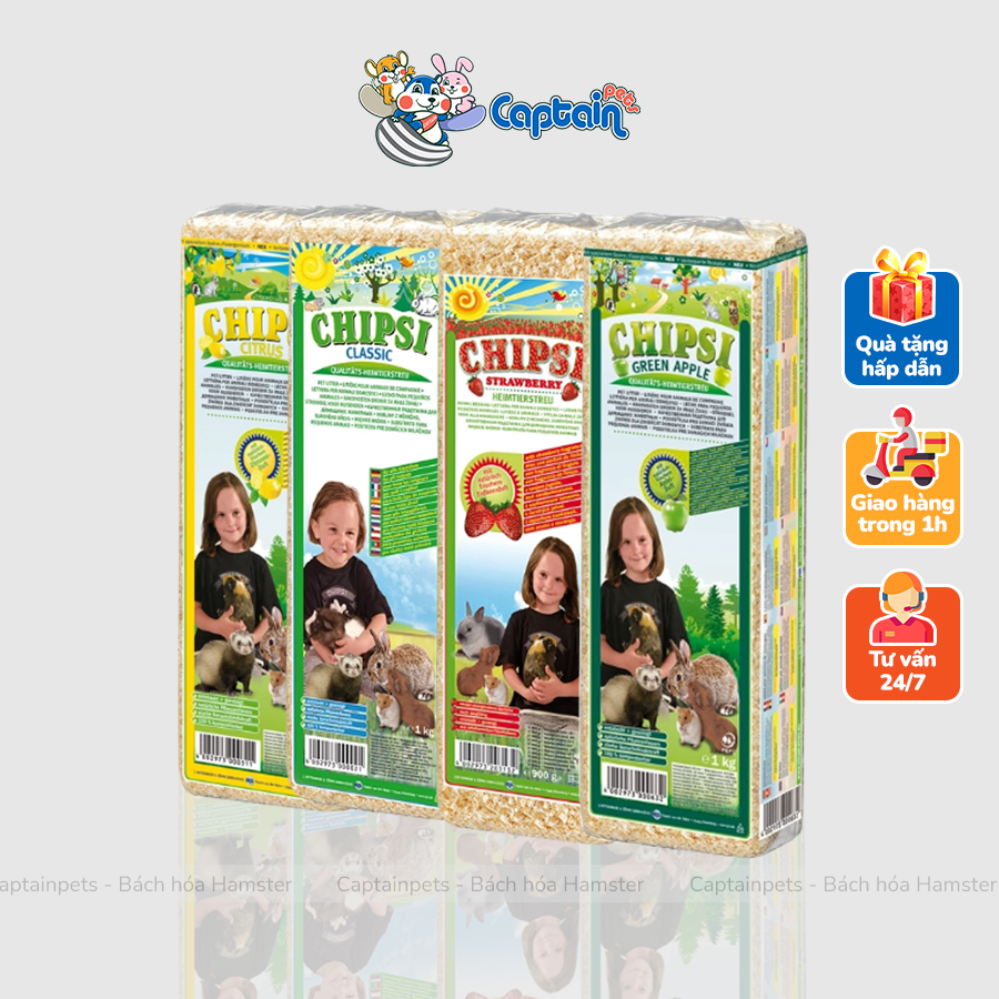 Mùn cưa cao cấp Chipsi Classic - Bách hóa Hamster