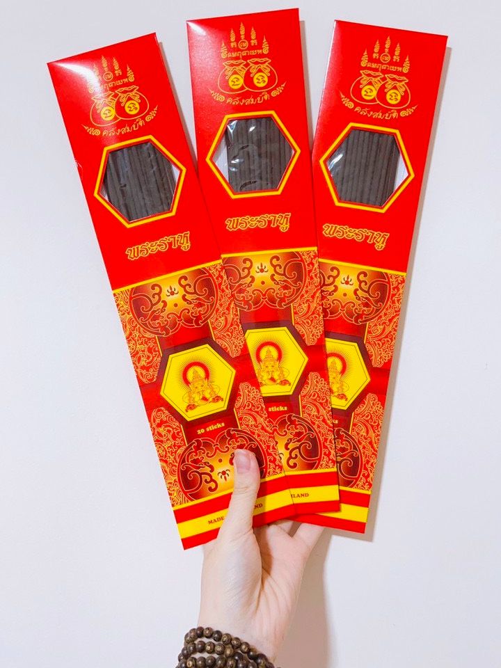 Nhang đen tinh dầu 20 cây thái lan hỗ trợ kéo khách hút khách tài lộc