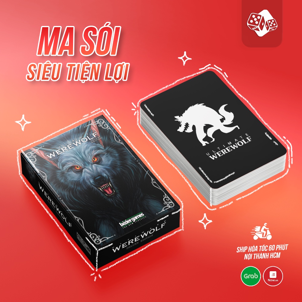 Bài ma sói ultimate cơ bản + mở rộng - siêu tiện lợi- bản tiếng việt