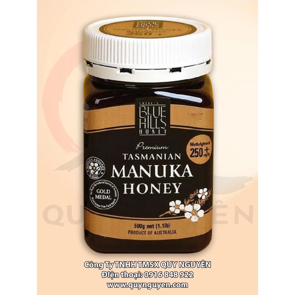 Mật ong manuka 250+ - quy nguyên xứ tasmania