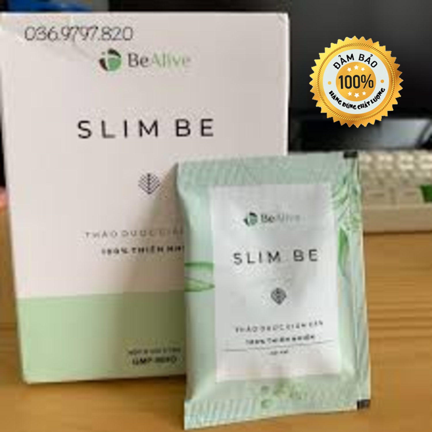 Trà thảo dược giảm cân SLIMBE giảm cân nhanh, hiệu quả và an toàn, giảm 2-3 kí sau 15 ngày.