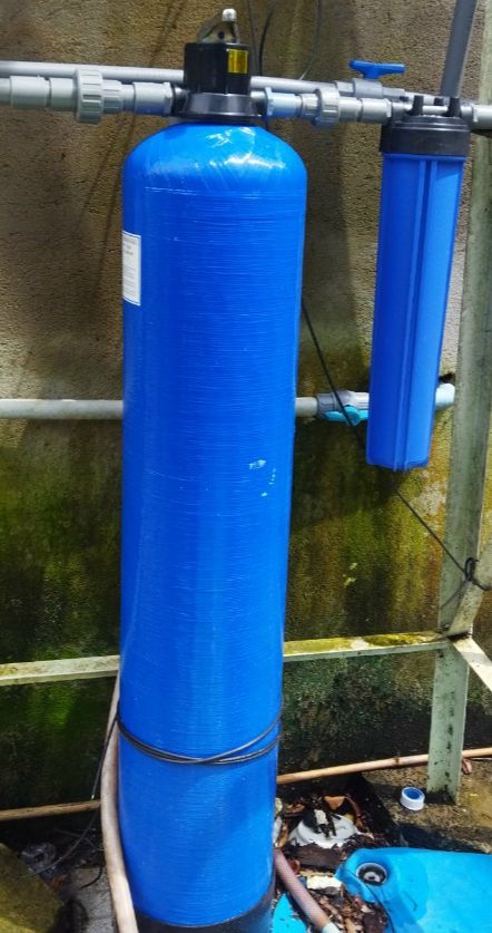 Cột lọc Composite Ovio full vật liệu xử lý nước nhiễm phèn, đá vôi, kim loại nặng.