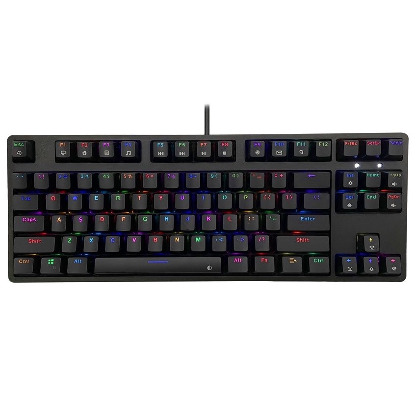 Bàn phím cơ edra ek387 ek384 rgb cáp typec fuhlen g37s - phím cơ e-dra ek387