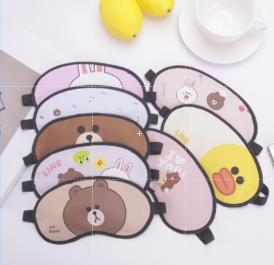 Miếng bịt Mắt Ngủ  Có Túi Gel - hình cute - Chọn mẫu