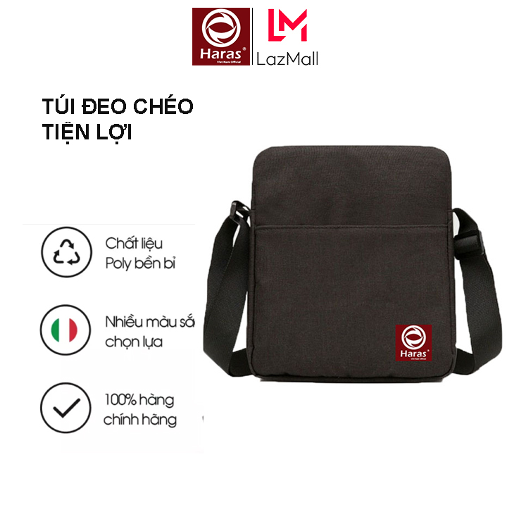 Túi đeo chéo hàn quốc, túi đeo tiện ích đựng được ipad haras hr227