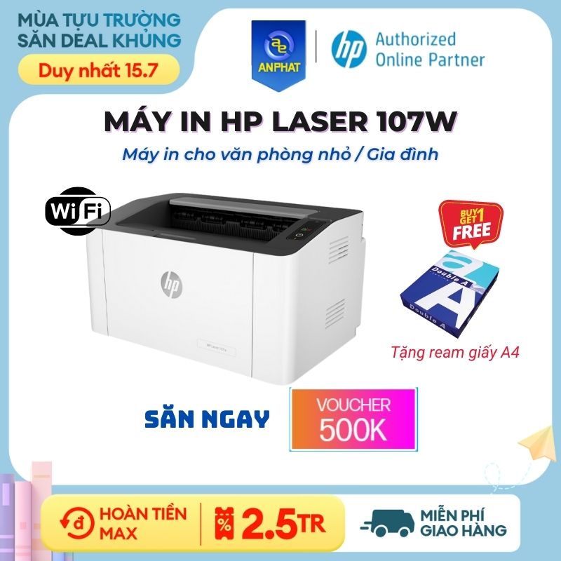 Máy in hp neverstop laser 107w