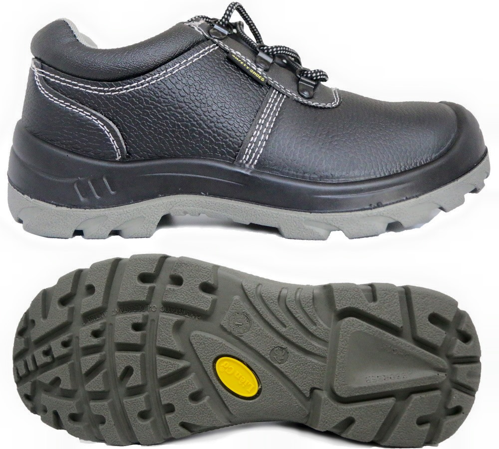 (SIÊU BỀN) Giày bảo hộ lao động Nam Thấp Cổ Liên Cơ 19006 Đen Siêu Bền da thật- Giày công trường lót thép chống đinh chống va đập,chống dầu mỡ, đi phượt chống trơn trượt