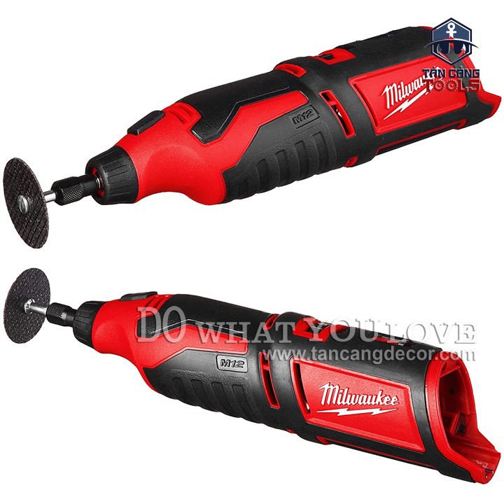 Máy Mài Thẳng Mài Khuôn Dùng Pin Milwaukee C12RT-0 Máy Mài Thẳng Mài Khuôn Dùng Pin Milwaukee C12RT-0