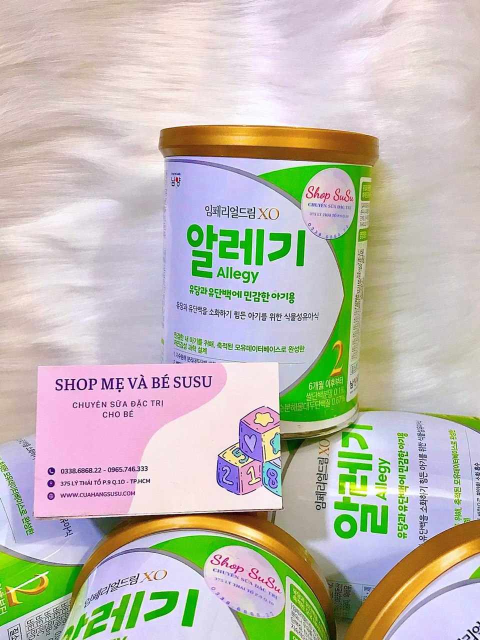 Sữa xo allegy cho bé dị ứng đạm 350g