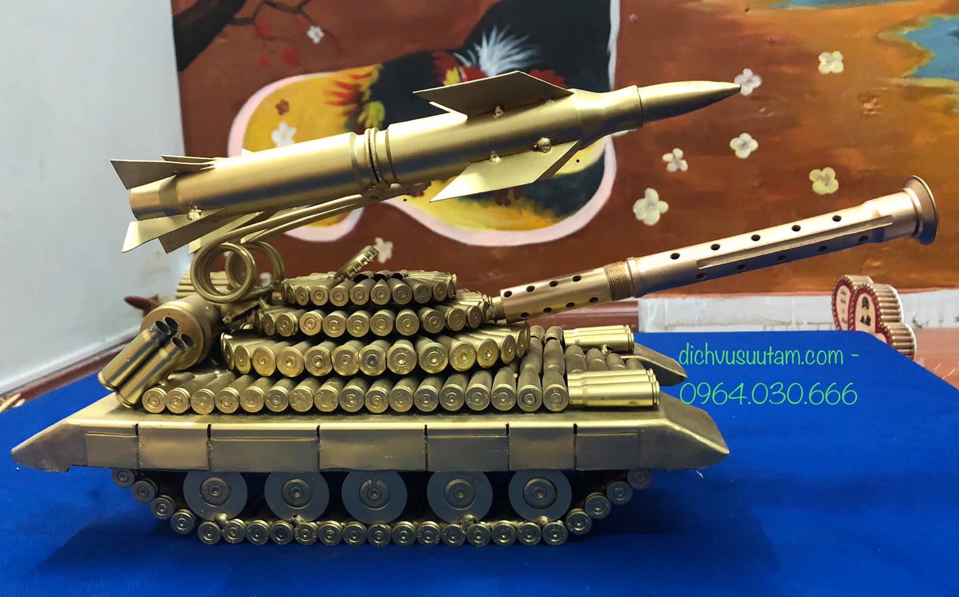 Xe tăng chiến đấu SAM 3 làm bằng vỏ đan