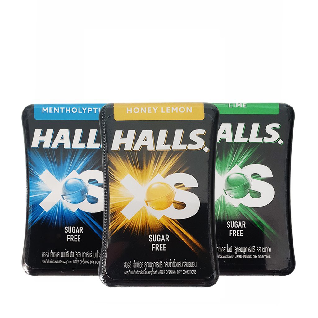 Kẹo ngậm HALLS XS không đường 15gr