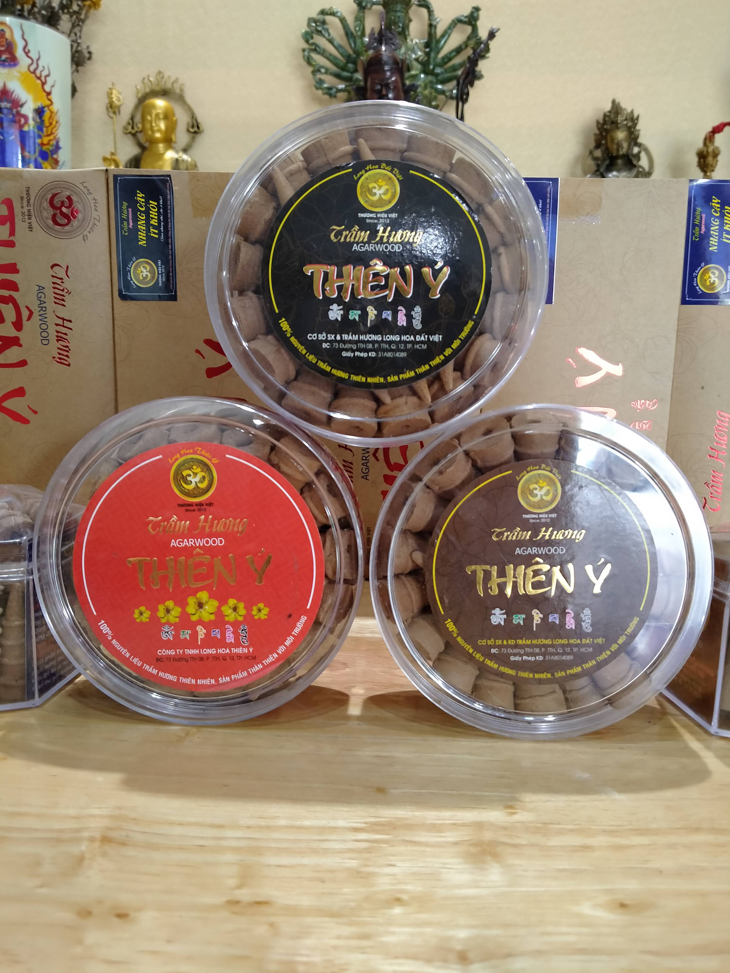 Trầm Viên tháp Thiên Ý 40 viên/hộp