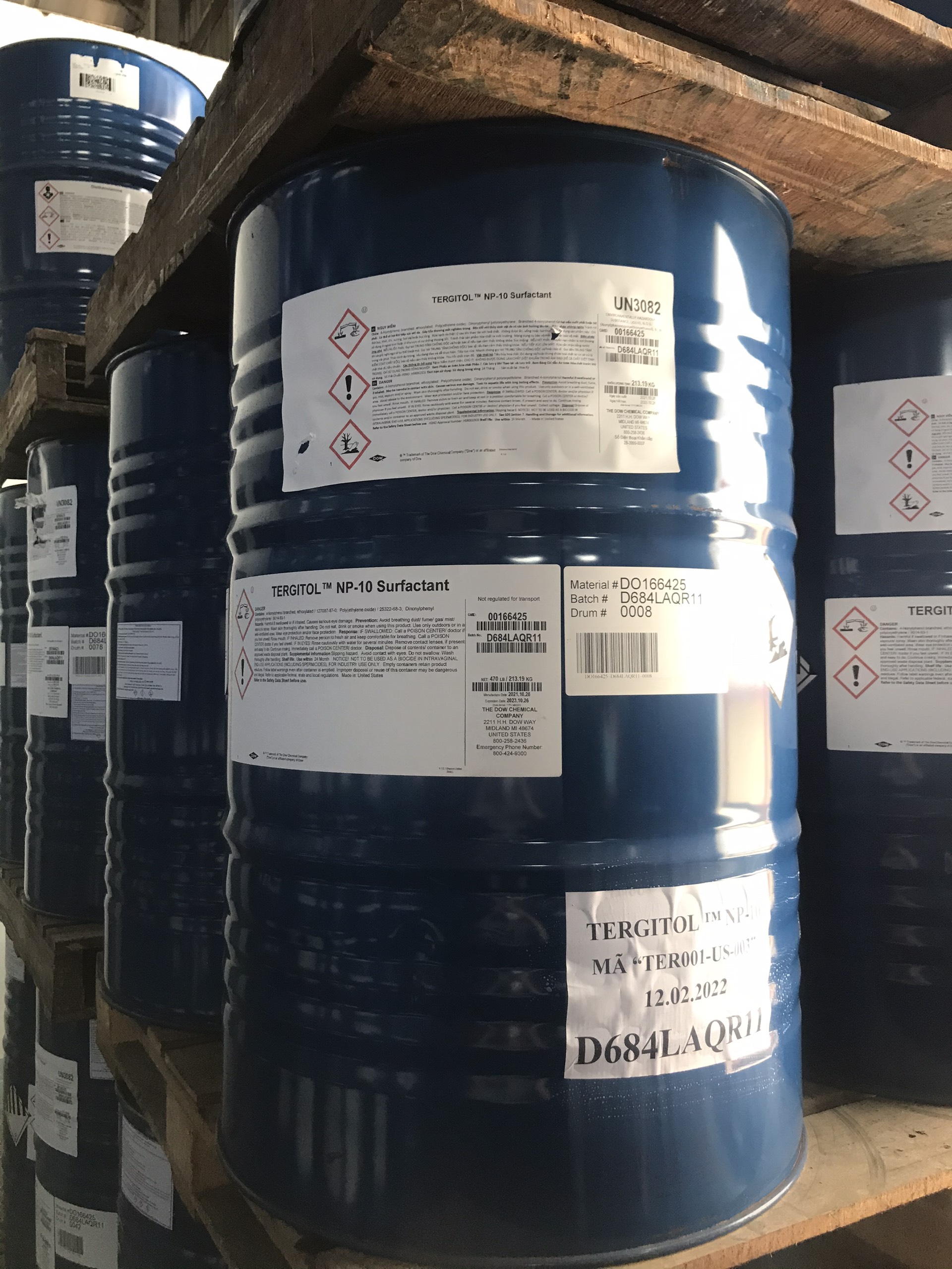 TERGITOL™ NP-10 Surfactant - Tẩy dầu mỡ NP 10 - nonylphenol ethoxylate 10 - NP-10 OP-10 Chất nhũ hóa TX-10 Chất hoạt động bề mặt không ion Chất tẩy rửa bề mặt kim loại Octylphenol Polyoxyethylene Ether