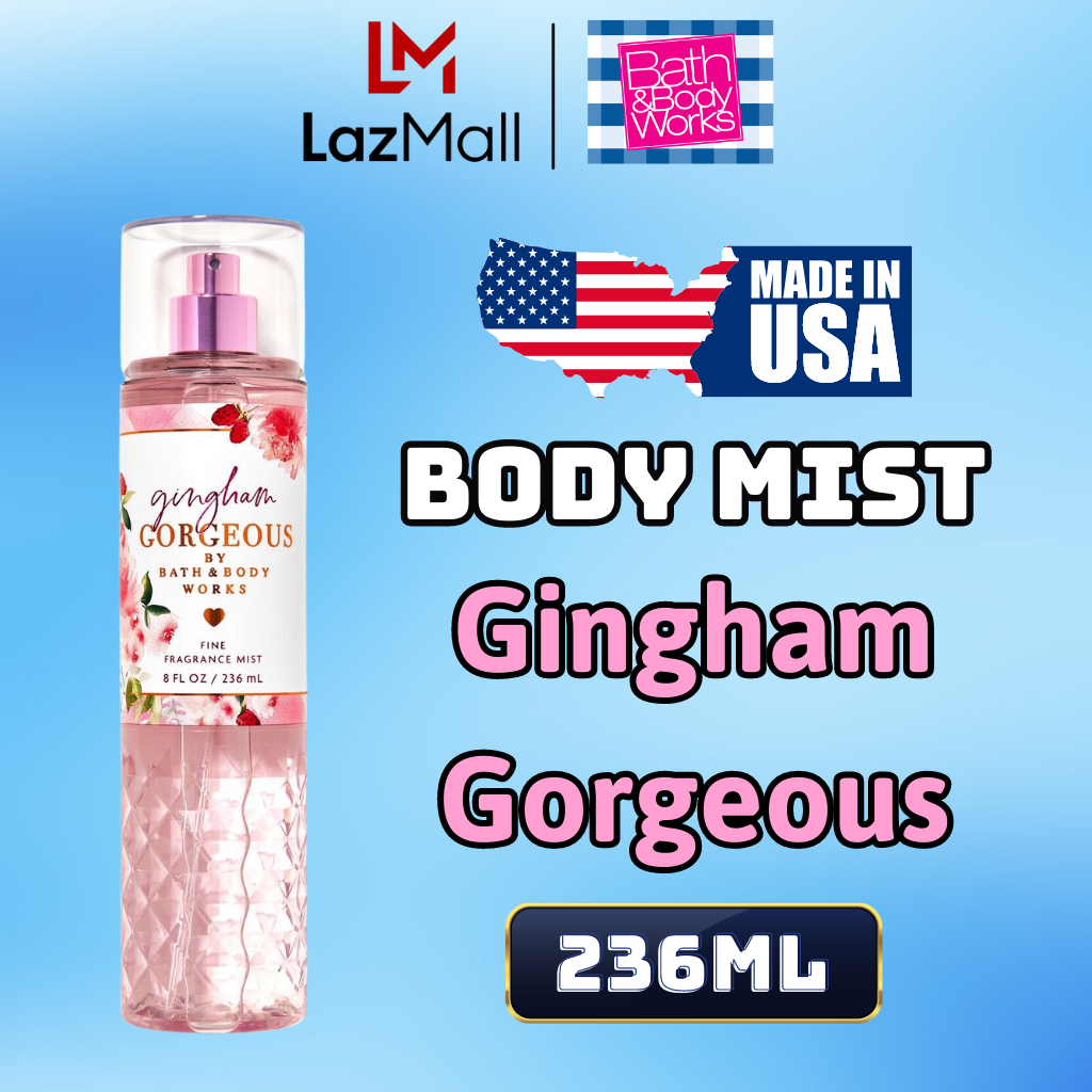 Body Mist Gingham Gorgeous Chính Hãng , Bath and Body Work Gingham Gorgeous Chính Hãng