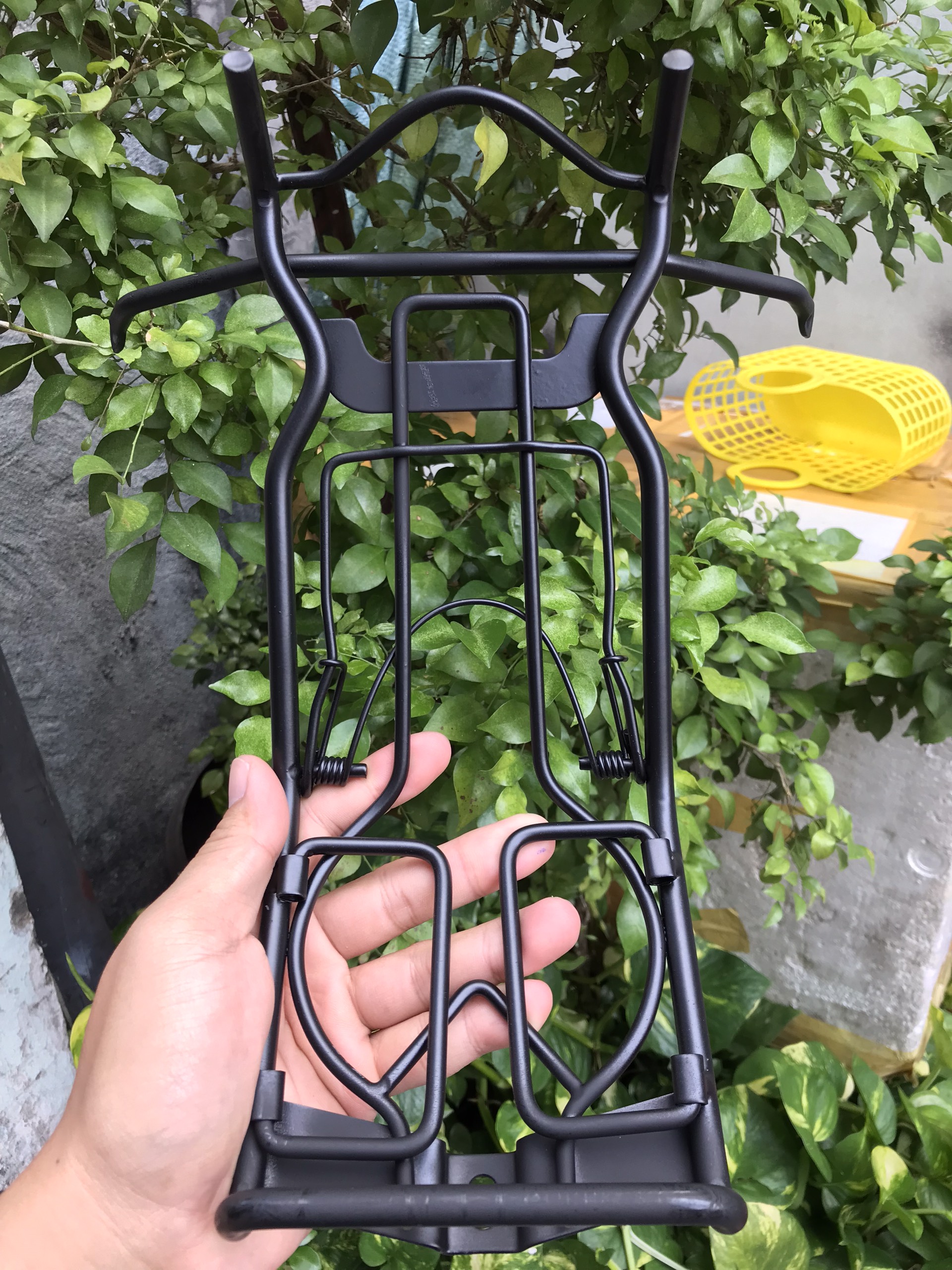 Baga future led, baga giữa future led màu đen sơn tĩnh điện 10li