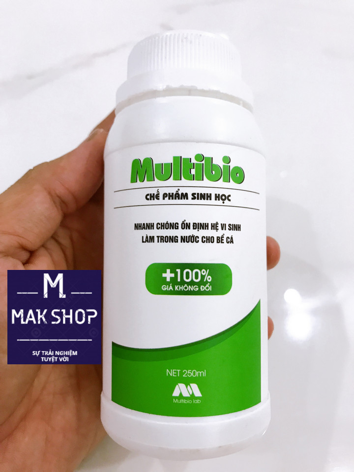 Vi sinh multibio - khử mùi hôi tanh, trong nước cực nhanh