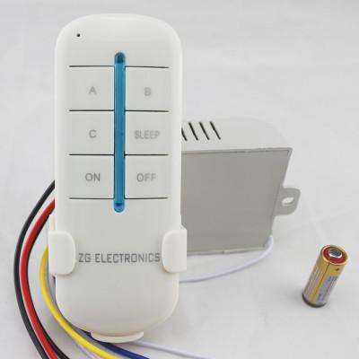 Công tắc điều khiển từ xa 3 kênh bằng sóng RF chuyên dùng cho các thiết bị điện trong nhà, ngôi nhà thông mình SUHA SH 0679