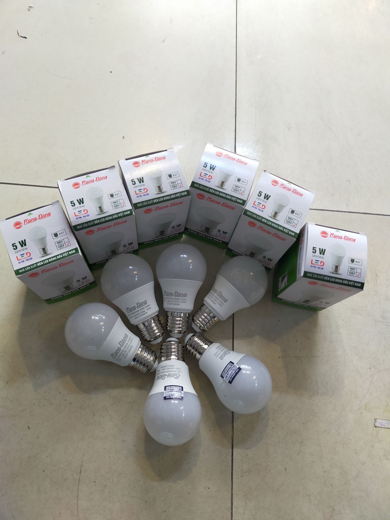 Bóng led búp 5w rạng đông