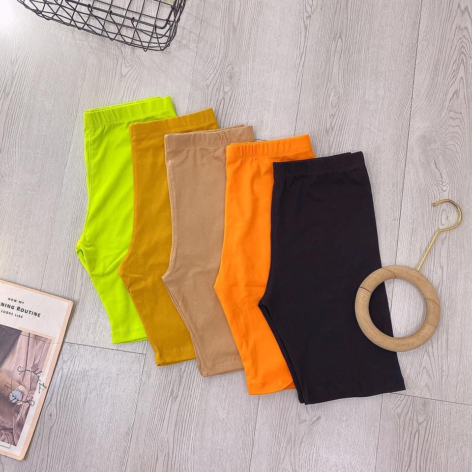 Quần legging thái lửng nhiều màu