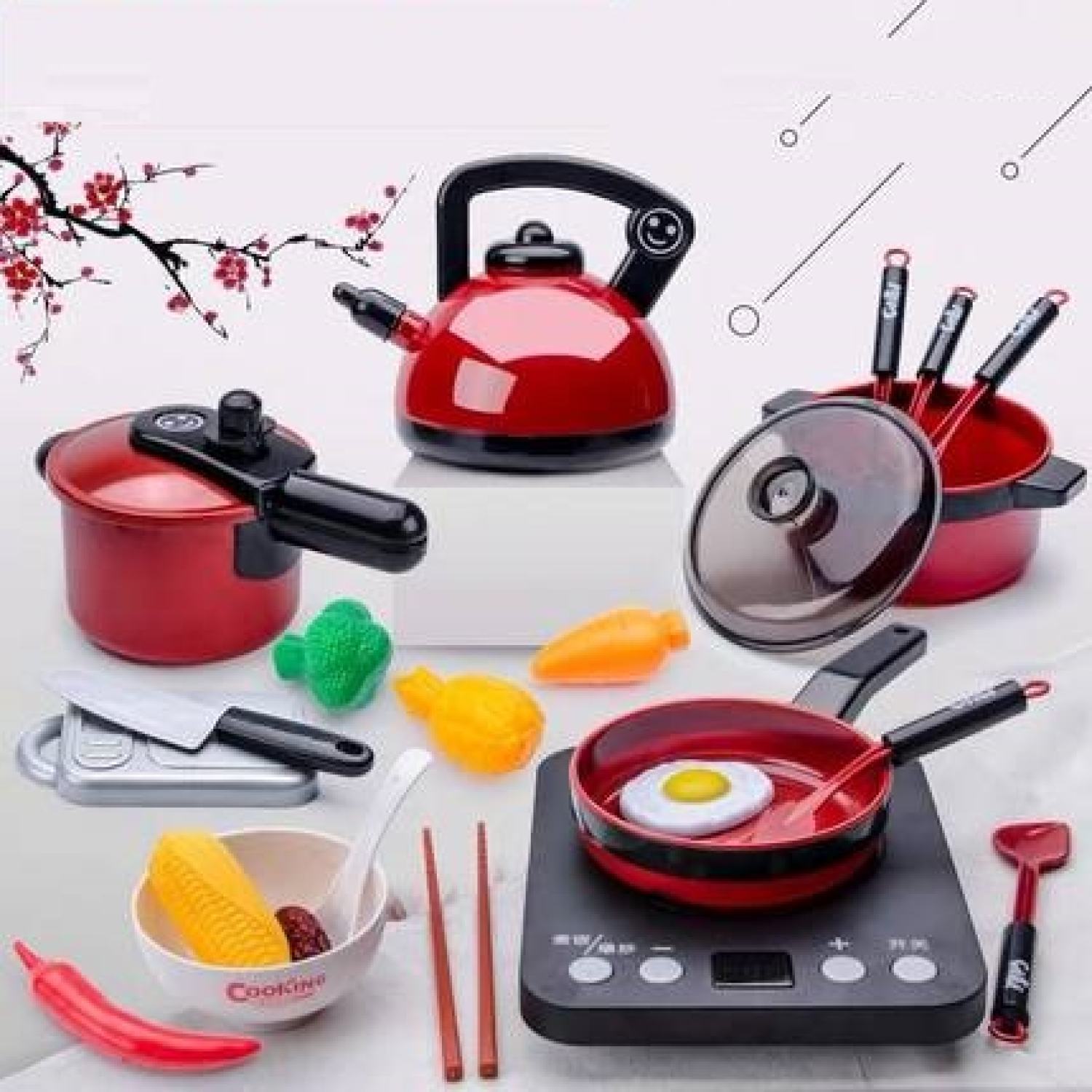 Bộ đồ chơi nấu ăn cho bé, đồ chơi nhà bếp phát triển trí tuệ, đồ chơi cho bé, trẻ em, đồ chơi trí tuệ