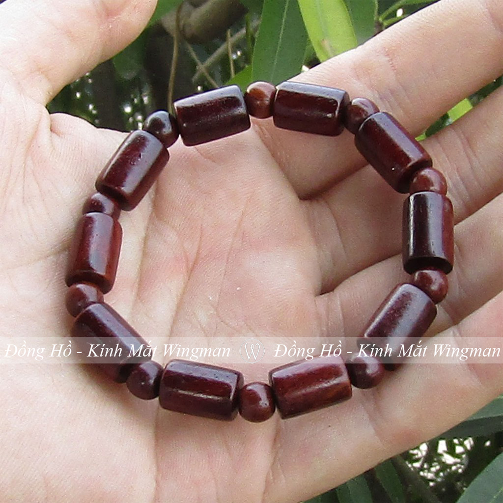 Vòng tay hạt gỗ đốt trúc  , vòng gỗ phong thủy tài lộc cho người đeo