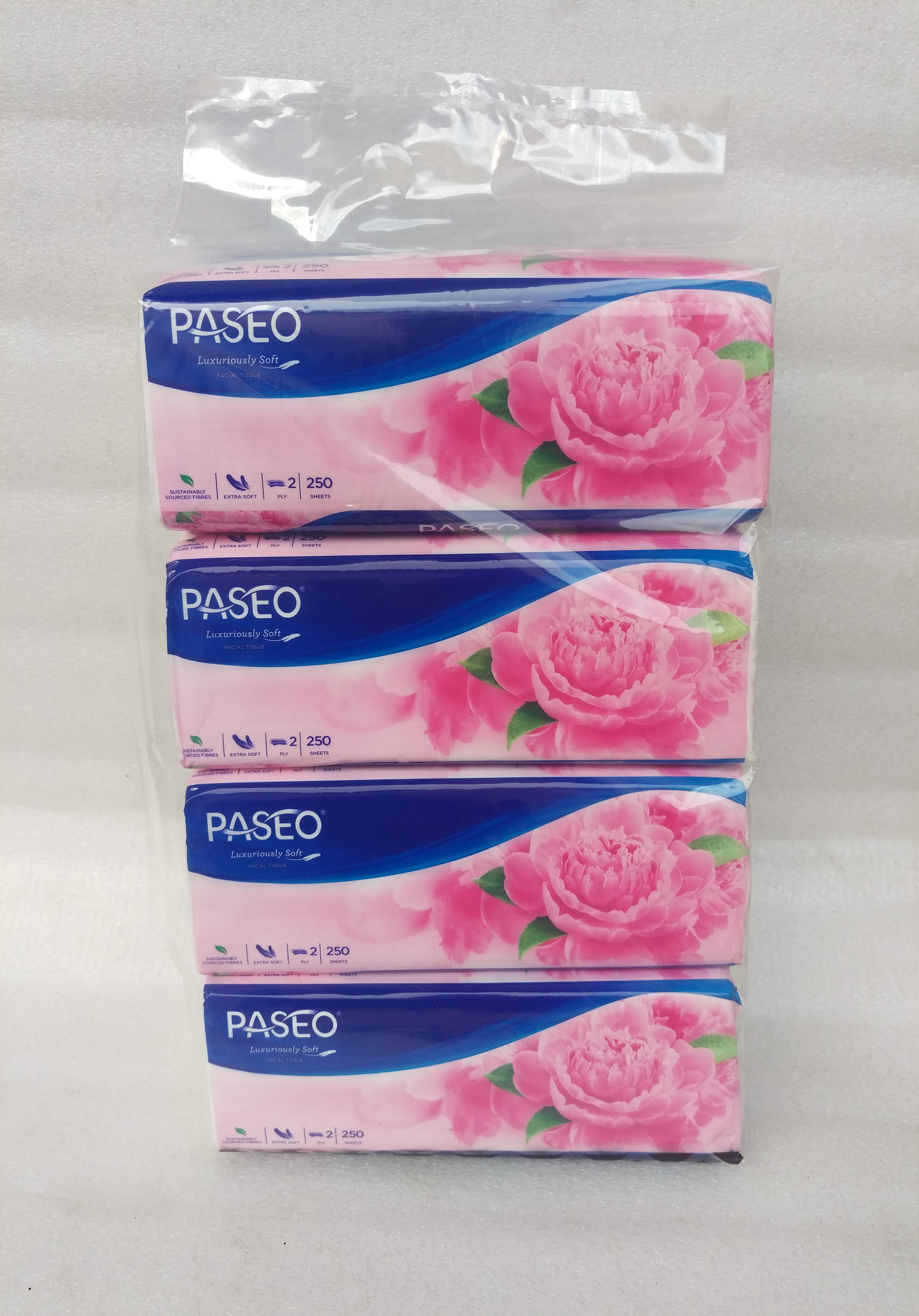 Khăn giấy rút Paseo thếp 250 tờ