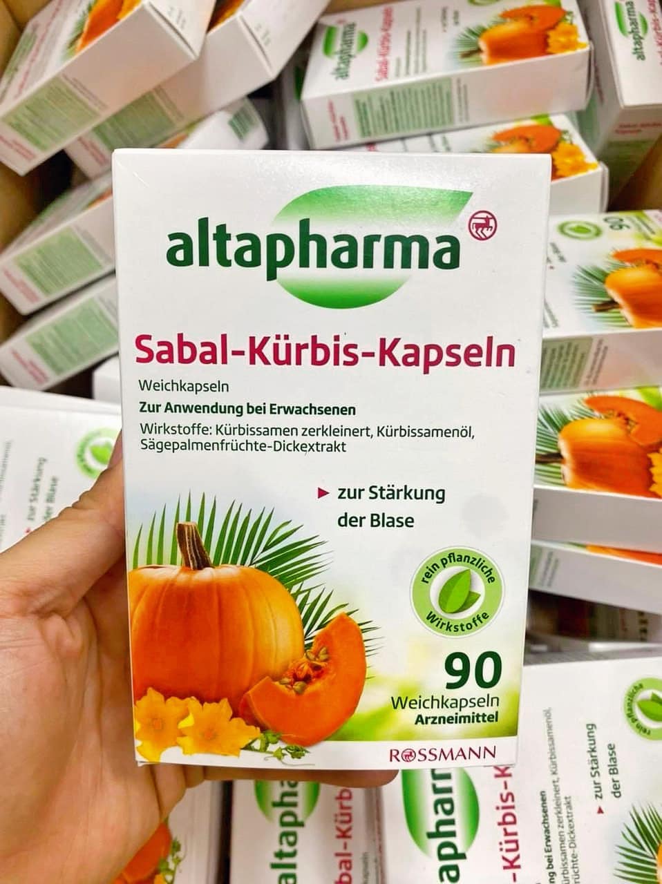 Viên Bổ Thận Altapharma Sabal Kurbis Đức