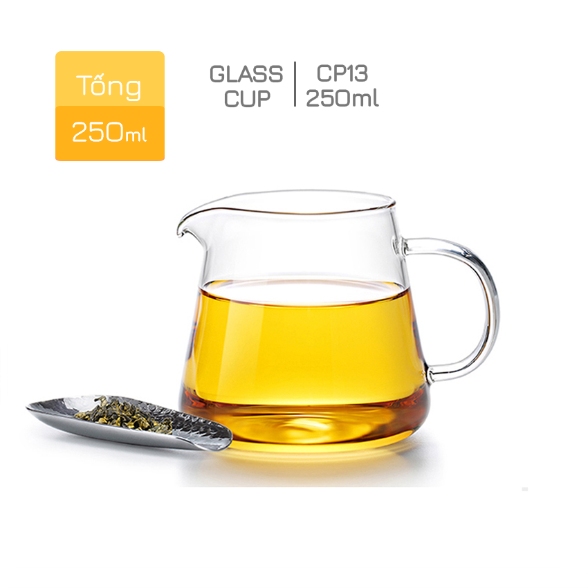 Tống trà thủy tinh samadoyo cp13 250 ml