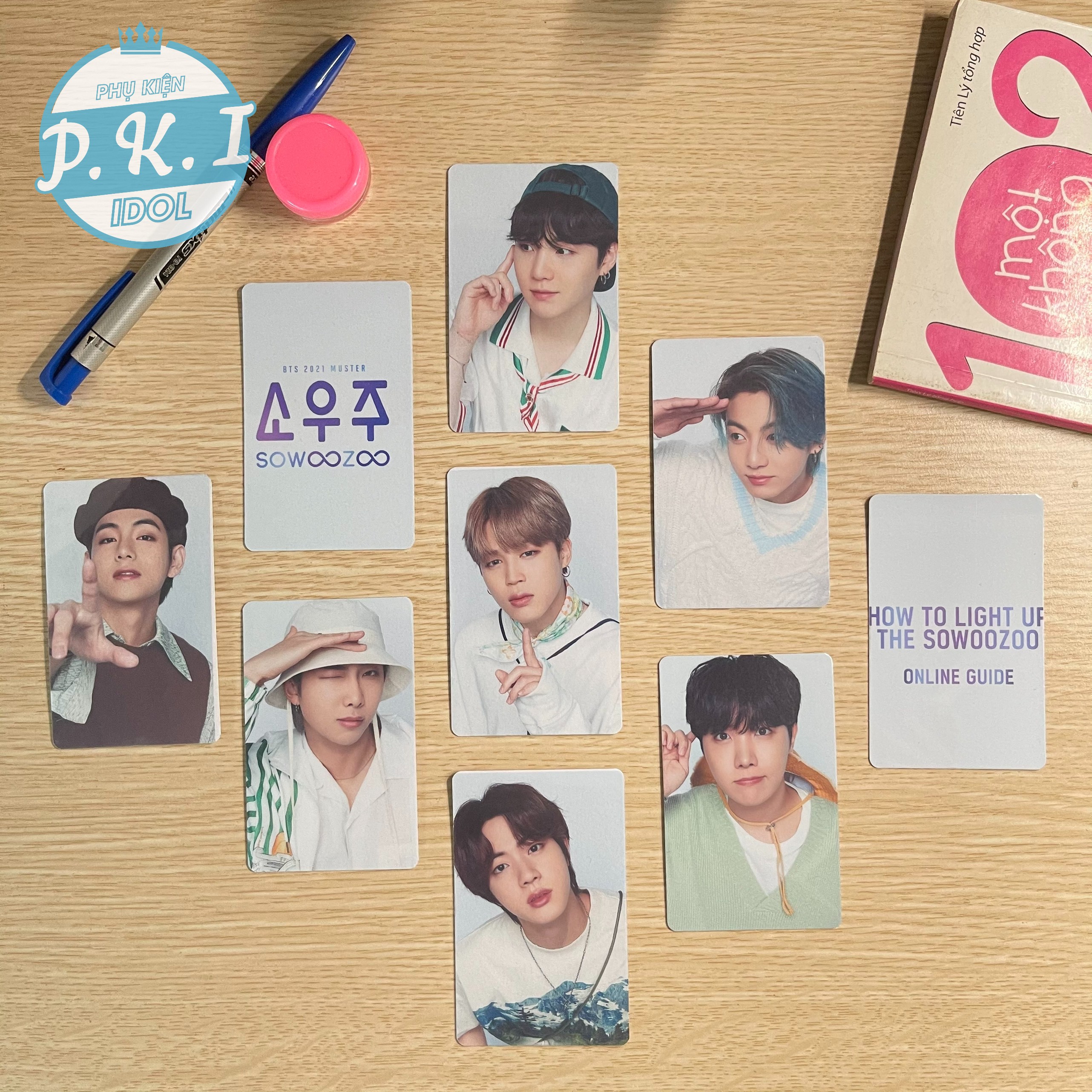 SƯU TẦM INSTA - Bộ 9 Card ẢNH Bo Góc B.T.S Instagram Hot New - Loại 7