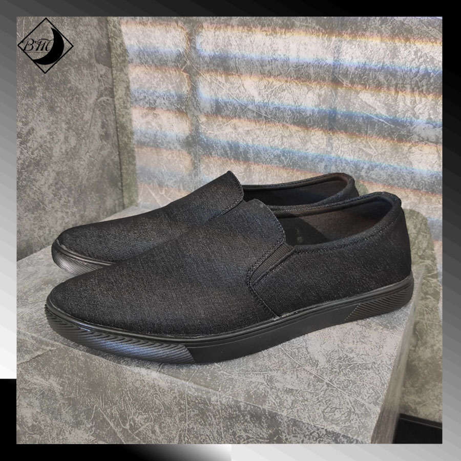 [HCM]Giày lười công sở nam BM213 shop BlackMoon chuyên giày mọi giày vải