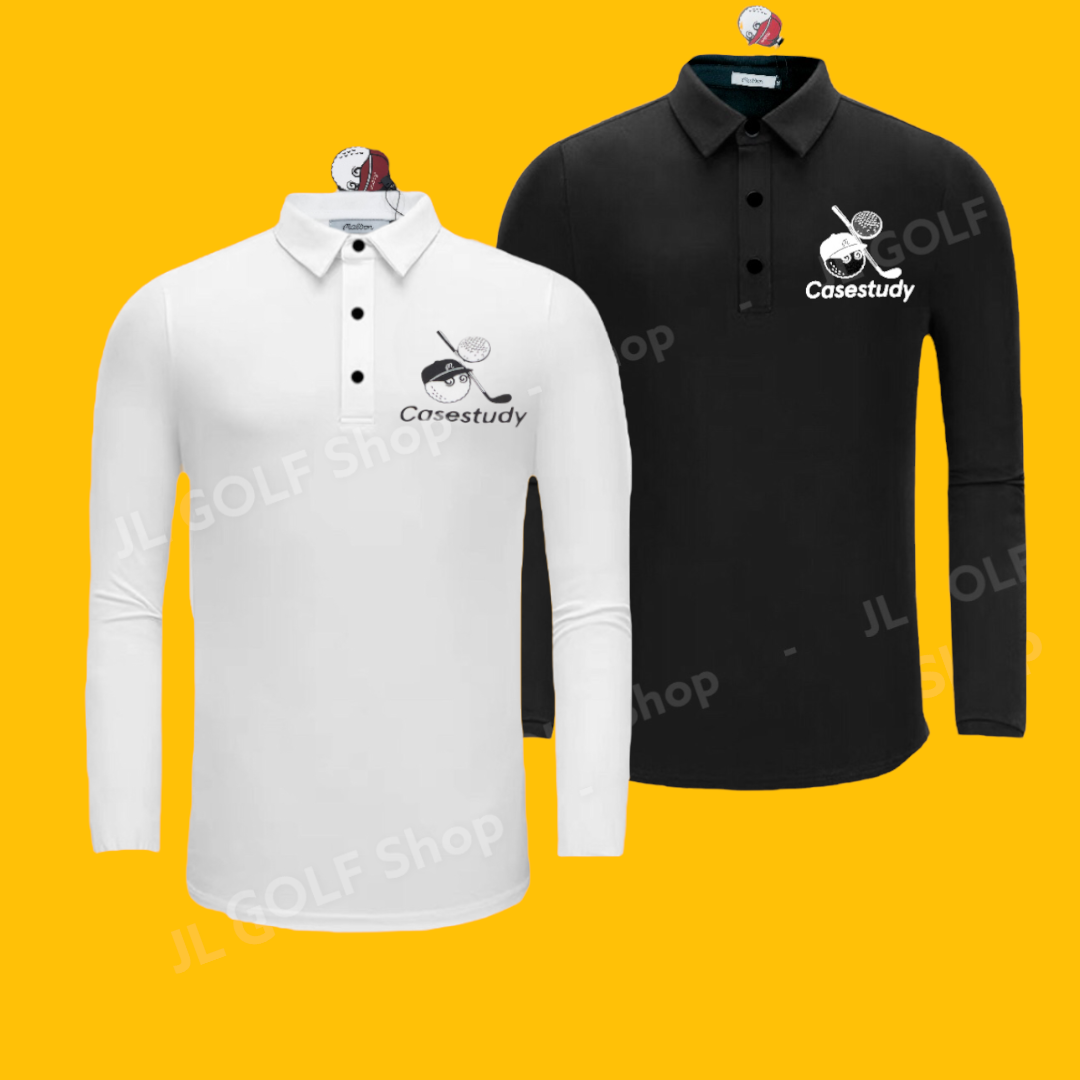 Áo tay dài thể thao golf Malbon, áo thể thao golf dành cho nam, áo golf Malbom cao cấp