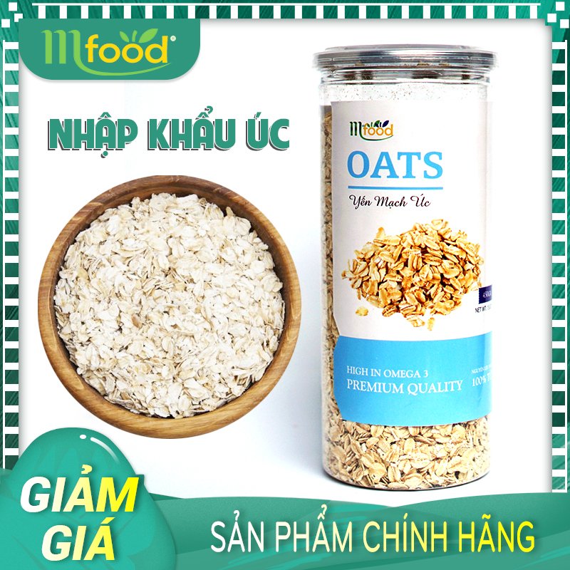 Yến mạch úc mfood hủ 450g