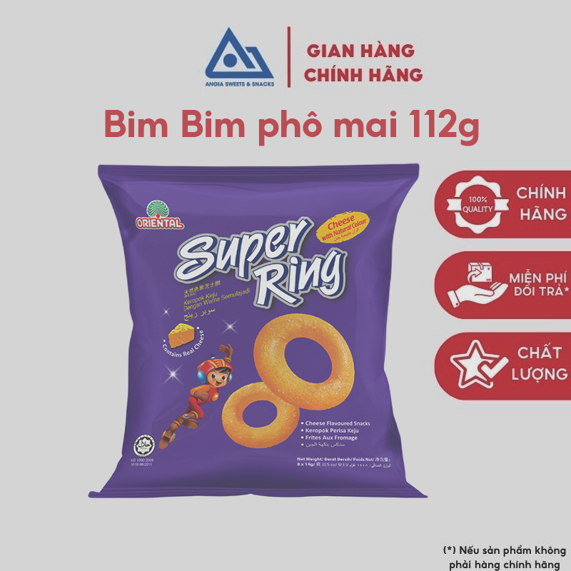 Bimbimh Hot trend SUPER RING ăn vặt khổng lồ tổng hơp các mẫu bim bim