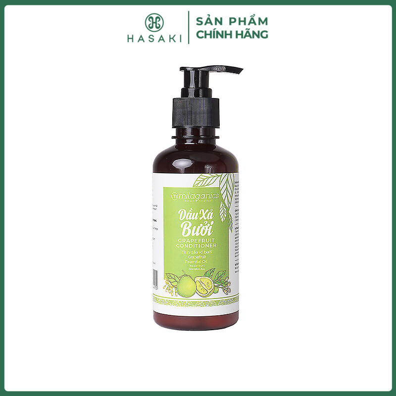 Dầu Gội Xả Bưởi Milaganics Grapefruit Shampoo And Conditioner 200ml - Hasaki - Hàng Chính Hãng