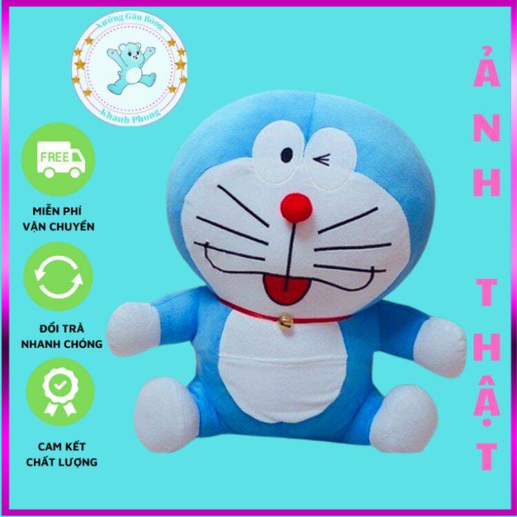 Gấu Bông ĐôReMon Mèo máy💥Cao Cấp💥 Thú Bông Doraemon Dễ Thương Đôremon Cao Cấp Mềm Mịn